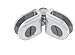 CRL Chrome Z-Line Mini Hinge