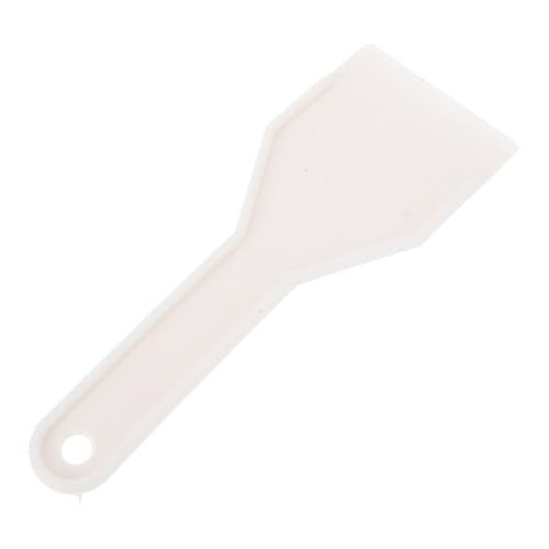 DIYEAH Pala de Hielo de Plástico para Congelador con Mango Ergonómico y Diseño Redondeado Removedor Manual de Hielo para Refrigerador Compacto y Resistente para Uso Doméstico