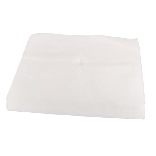 DECORNIJIA 100 piezas Toallas Faciales Desechables con Orificio para Masaje Unidades Blancas Suaves Transpirables y Antisépticas para Camilla de y Spa