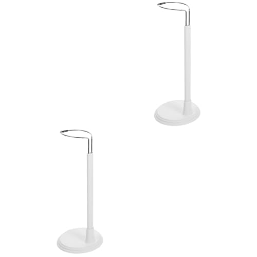 VICASKY 2pcs Doll Display Stand Babydolls Base Adjustable Action Figure Rack Doll Storage Stand