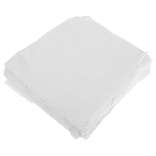 TOYANDONA Toallitas Antiestáticas Industriales de 22 CM Paños de Poliéster Blancos para Limpieza y Eliminación de Polvo Pack de 100 Unidades Alta Absorción para Uso Médico Carpintería y