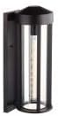 Globe Electric Beckham 1-Light Black Outdoor Wall Mount Sconce