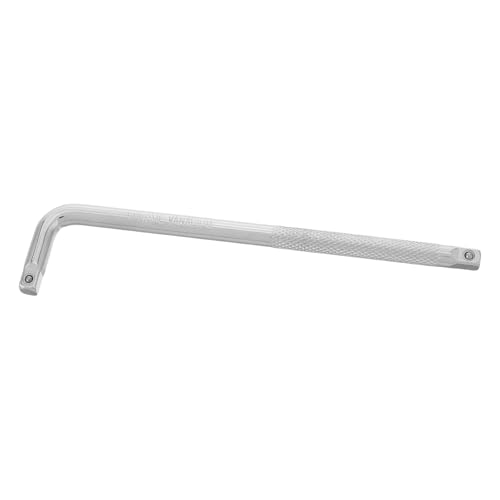 VILLCASE Rallonge pour Douille 1/4 6,3 Mm en Acier Carbone, Tige Coulissante Multifonction en L Joint Pivotant, Accessoire pour Visseuse à Percussion et Perceuse Angulaire, Extension