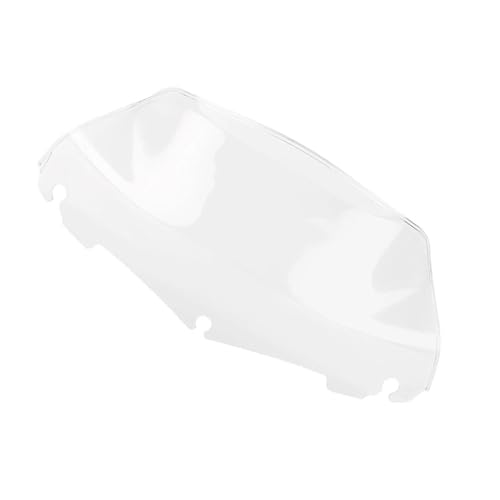Pare-brise de moto Harley Davidson Touring en plastique ABS noir robuste finition Wave 9''