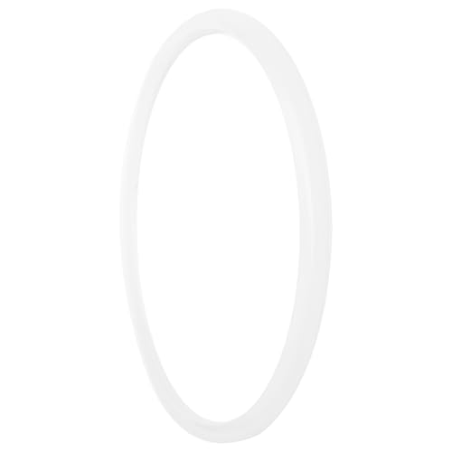 Aramox Pressure Cooker Sealing Ring, Food Grade Silicone Pressure Cooker Gaskets 5 Pack Clear Replacement O Ring for Stainless Steel, Easy Clean for Home Cooking (20cm inner diameter (common to miniatura 3