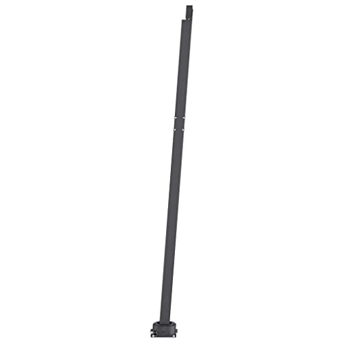 Vidaxl Freestanding Manual Retractable Awning Indoor Home Outdoor Garden Patio Terrace Backyard Lawn Window Door Folding Manual Arm Awning Anthracite #TOP7