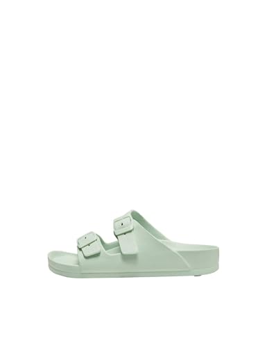 ONLY Mujer Onlcristy Noos Sandalias, Verde sutil, 39 EU