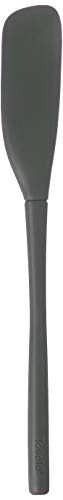 Tovolo 81-16958C Flex-Core All-Silicone Long-Handled Jar Scraper Spatula thumb #1