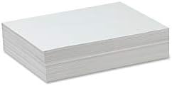 Pacon 4739 White Drawing Paper, 47 lbs., 9 x 12, Pure White, 500 Sheets/Ream