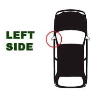 Calotte Ricambio specchietti Esterni per BMW F20 F21 F22 F23 F30 F31 F32 F33 F34 F35 F36,Calotta Specchio Laterale Copri Retrovisori Tappo Ricambio,1 Pair Glossy Black