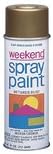 11-OZ. GOLD PLATE WEEKEND SPRAY PAINT INTER