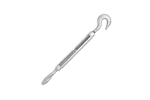 TB034IM05 Tensor Galvanizado en Caliente Gancho y Gancho, 3/4" x 9" miniatura 2
