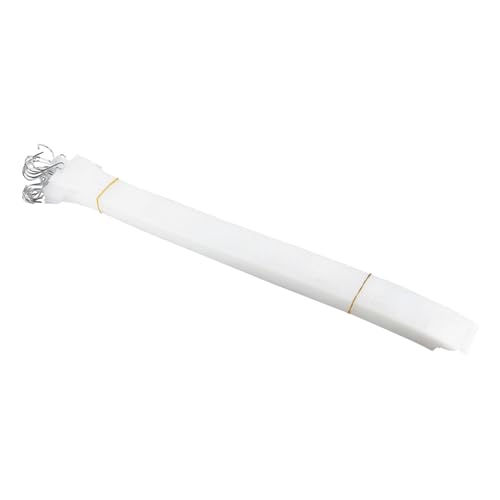 KICHOUSE 20pcs Hanging Strip Display Clip Store Pegboard Display Stand Display Strip Display Hanger Strips Peg Board Display Stand Product Hanging Merchandise Strips Retail White Plastic