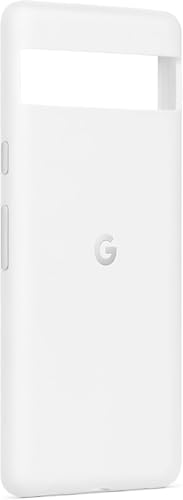 Google Lynx 128 GB telefon vit & Pixel 7a fodral i silikon – Snö