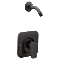 Robinet de baignoire et de douche haut de gamme noir mat T2812NHBL
