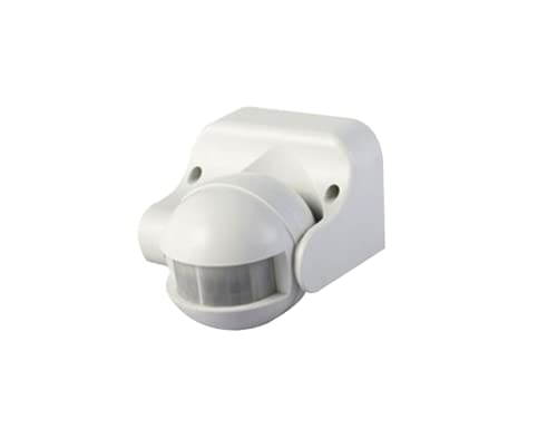 Geld Tech (GT-P05), 180° Wall-Mount PIR Motion Sensor For Light Control, Adjustable Light.