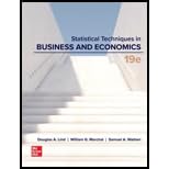 Loose Leaf for Statistical Techniques in Business and Economics      19th Edition