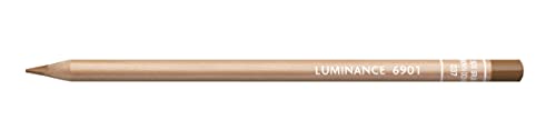 Image of CARAN DACHE LUMINANCE 6901 THE MOST LIGHTFAST PERMANENT COLOUR PENCIL EVER DESIGNED FOR PROFESSIONAL ARTIST (BROWN OCHRE)