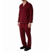 Image of Hanes Men's Woven Plain-Weave Pajama Set