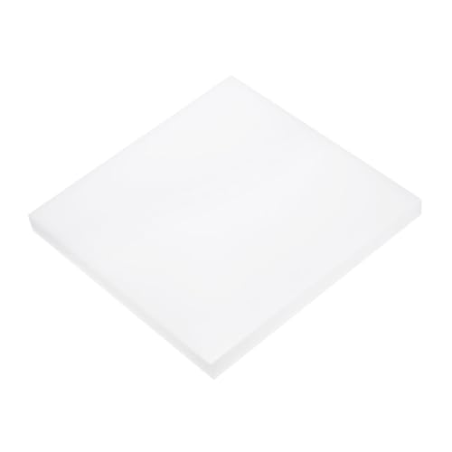 Image of DMiotech 8 x 8 x 3 /4 Inch Plastic UHMW Sheets, Ultra High Molecular Weight Polyethylene, Opaque White Polyethylene Board for Automotive, Chemical, Manufacturing, DIY Home Kitchen