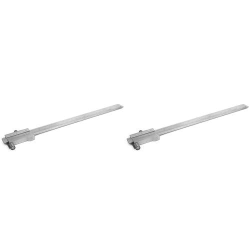 Calibrador Vernier Paralelo Acero Inoxidable 0-200mm 2 Piezas miniatura 1