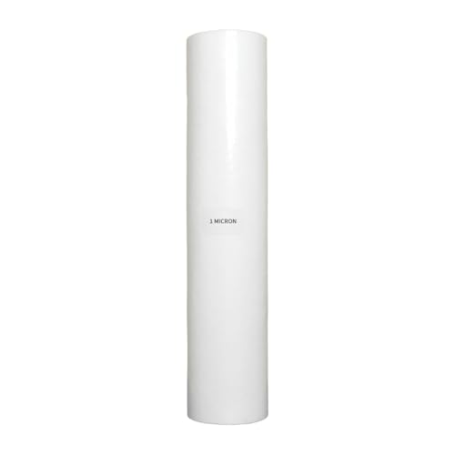 Image of RiverSoft Spun Cartridge SPC-20, removes impurities Above 1 Micron (20 inch, 1 Micron, Pack of 1)