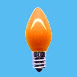 保温電球 オレンジ色 カラー電球 LED電球 オレンジ色 橙色 口金 E26 防水 調光