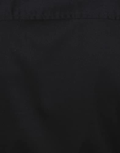 Image of Jack & Jones Men's Black Slim Fit Opaque Casual Shirt