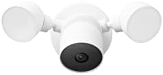 Google Nest Cam with Floodlight - Outdoor, Wired - Snow - 1-Pack