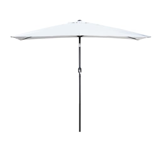Sombrilla rectangular de jardín CLSDRZC parasol impermeable para patio y piscina 1