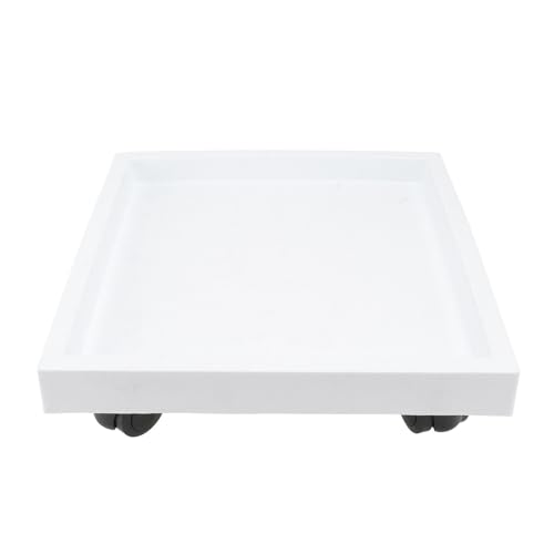Plateau à roulettes résistant à la déformation pour pots carrés