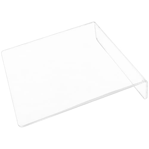 Soporte transparente para tablero de dibujo para pintar, caballetes inclinados, diseño de mesa para artistas, soporte de escritura transparente con estantería, trípode ajustable para gouache y pintura
