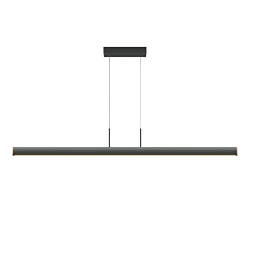 Lámpara colgante lineal LED moderna Isla de cocina LED Lámpara colgante de aluminio de metal ajustable moderna Accesorio de iluminación de techo para mesa de comedor, luces de suspensión de oficina