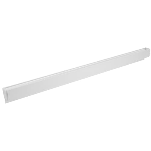Beaupretty Portadocumentos Metálico de Aleación de Aluminio 50 Cm para Cocina Profesional, Soporte para Recibos y Pedidos en Restaurantes, Organizador de Tickets Deslizante para Uso