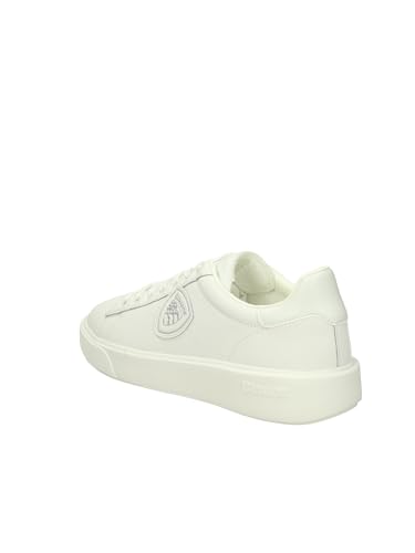 Baskets Blanches Blauer en Cuir BUCK01 pour Vos Sorties de Week-end