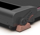 Walking Pad, Under Desk Treadmill for Home, Apricot Red