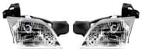 #US Replacement Part for PAIR OF HEADLIGHTS For Chevrolet VENTURE PLUS LT For Mini VAN 2005 NUMBER GM2503175#lightoto14497