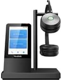 Yealink WH66 Headset - Mono - USB 3.0 Type A - Wired/Wireless - Bluetooth/DECT - 524.9 ft - 32 Ohm - 20 Hz - 20 kHz - Over-The-Head - Monaural - 3.28 ft Cable - Black