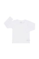 Bonds Baby Long Sleeve Crew Tee, Nu White, 1 (12-18 Months)
