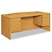 DESK,72X36,BOWTP,HARVEST