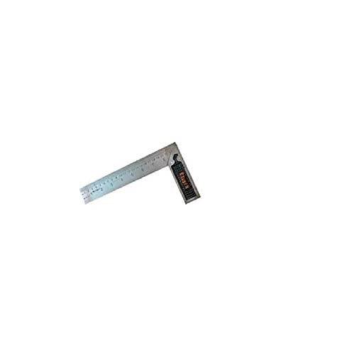 Image of Samnantools Steel Try Square (Black and Silver, 6 Inches)