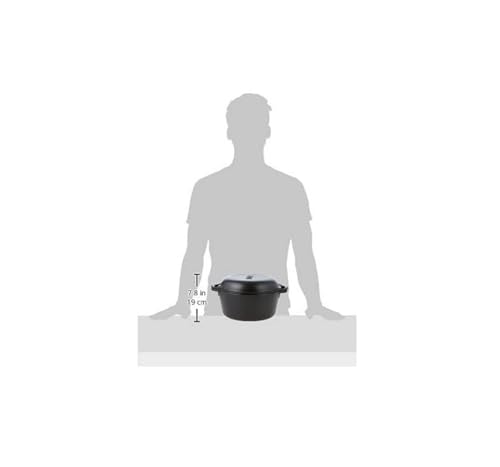 Lodge Logic Double Dutch Oven - 10.25-Inch Diameter - 4.7 Litres