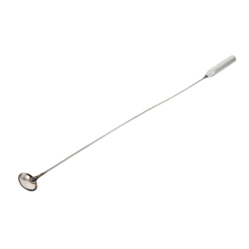 OSOLADY Solar Water Heater Descaling Scoop - Stainless Steel Bendable Handle Sediment Removal Spoon - Long‑Reach Limescale & Sludge Removal Tool