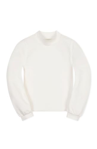 Image of Hope & Henry Girls' Peter Pan Mix Media Top