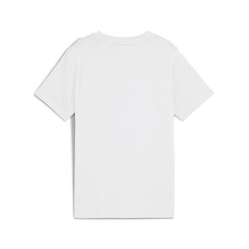 Image of Puma Boy Cotton Solid Regular Fit Tees