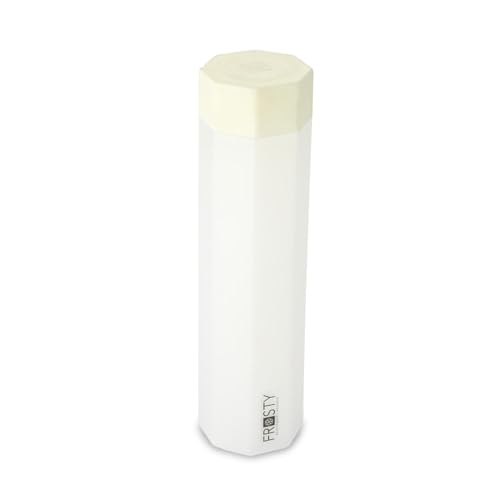 Image of Frosty Unbreakable Octagone Water Bottle 1 Litre | Set of 6 | Plastic Water Bottle | Office Bottle | Gym Bottle | Home | Kitchen (6, FROSTY - R, Ocatagone, 1.00, litres)