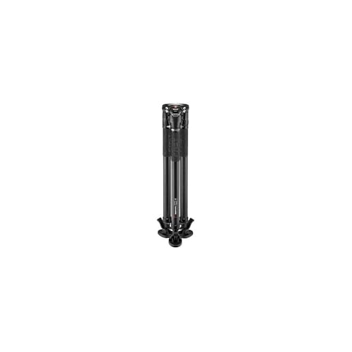 Manfrotto 635 FAST シングルビデオ三脚 カーボン ブラック MVTSNGFC