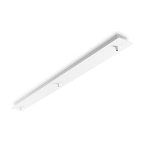 Ideal Lux Rosetta da soffitto METALLO per 3 lampade a sospensione (bianco)