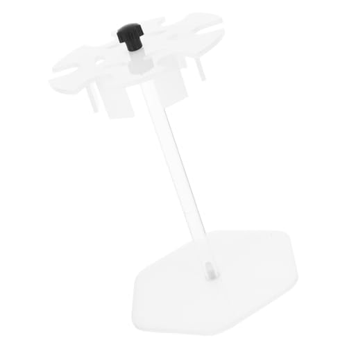FUNOMOCYA Experiment Rack for Lab Pipettes Acrylic Holder Stand Round Bracket Space-Saving
