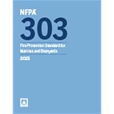 Paperback NFPA 303, Fire Protection Standard for Marinas and Boatyards 2021 edition Book